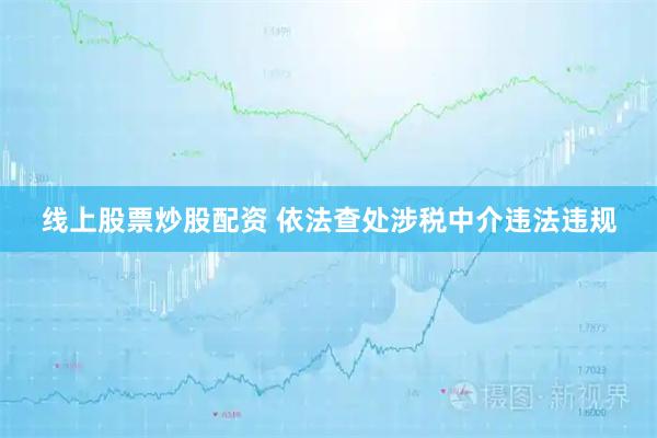 线上股票炒股配资 依法查处涉税中介违法违规